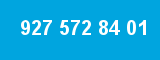927 572 84 01 927 572 84 01